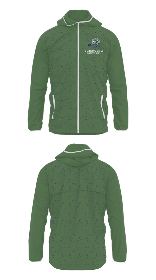 Windbreaker, El Diamante High School Basketball, Women's Basketball, Teamtime, Team time, sublimation, custom sports apparel, team uniforms, spirit wear, spiritwear, sports uniforms, custom shirts, team store, custom team store, fundraiser sports, apparel fundraiser