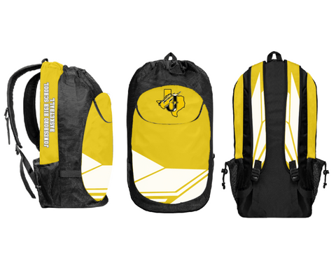 Gear Bag, Jonesboro High School Basketball, Men's Basketball, Teamtime, Team time, sublimation, custom sports apparel, team uniforms, spirit wear, spiritwear, sports uniforms, custom shirts, team store, custom team store, fundraiser sports, apparel fundraiser