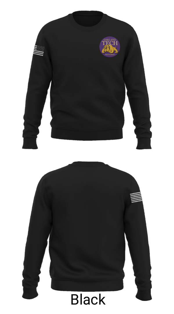 Crew Neck Sweatshirt, Oakland Technical High School Swimming, Swimming, Teamtime, Team time, sublimation, custom sports apparel, team uniforms, spirit wear, spiritwear, sports uniforms, custom shirts, team store, custom team store, fundraiser sports, apparel fundraiser