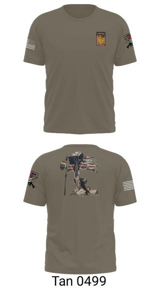 Short Sleeve Performance Shirt, 18th FA BDE Airborne, Army, Teamtime, Team time, sublimation, custom sports apparel, team uniforms, spirit wear, spiritwear, sports uniforms, custom shirts, team store, custom team store, fundraiser sports, apparel fundraiser