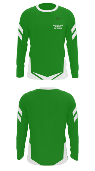 Long Sleeve Performance Shirt, Ridley High School Swimming, Swimming, Teamtime, Team time, sublimation, custom sports apparel, team uniforms, spirit wear, spiritwear, sports uniforms, custom shirts, team store, custom team store, fundraiser sports, apparel fundraiser