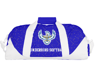 Duffle Bag, Thunderbird Softball, Softball, Teamtime, Team time, sublimation, custom sports apparel, team uniforms, spirit wear, spiritwear, sports uniforms, custom shirts, team store, custom team store, fundraiser sports, apparel fundraiser