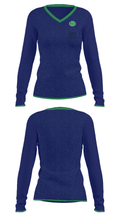 Buckeye Career Center 69139606 Women's Long Sleeve V-neck Shirt - 33