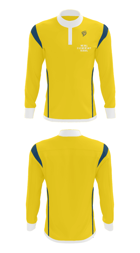 Quarter Zip Jacket, Medill Elementary School, Spirit Store, Teamtime, Team time, sublimation, custom sports apparel, team uniforms, spirit wear, spiritwear, sports uniforms, custom shirts, team store, custom team store, fundraiser sports, apparel fundraiser