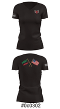 802 OD 21261631 Women's Short Sleeve V-neck Shirt - 4