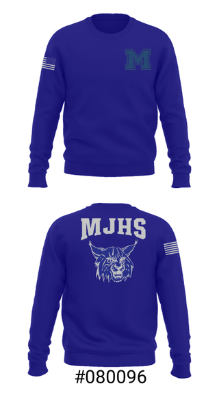 Crew Neck Sweatshirt, Mattanawcook Junior High School, Spirit Store, Teamtime, Team time, sublimation, custom sports apparel, team uniforms, spirit wear, spiritwear, sports uniforms, custom shirts, team store, custom team store, fundraiser sports, apparel fundraiser