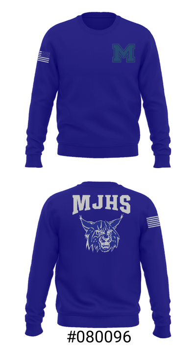 Mattanawcook Junior High School 18128146 Crew Neck Sweatshirt - 16