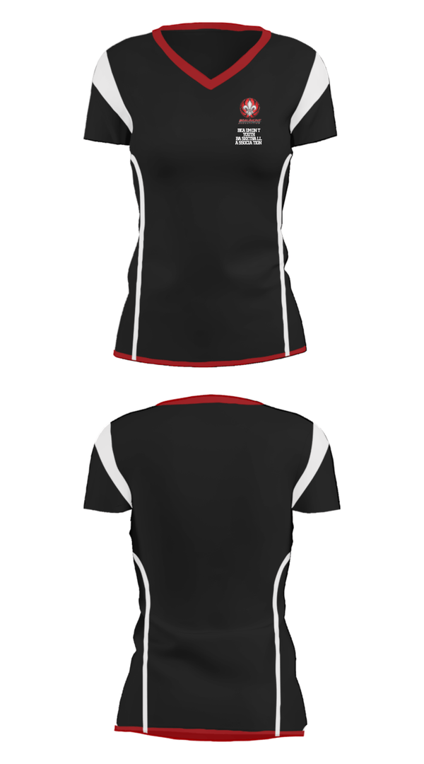 Women's Short Sleeve Vneck Shirt, Beaumont Youth Basketball Association, Men's Basketball, Teamtime, Team time, sublimation, custom sports apparel, team uniforms, spirit wear, spiritwear, sports uniforms, custom shirts, team store, custom team store, fundraiser sports, apparel fundraiser