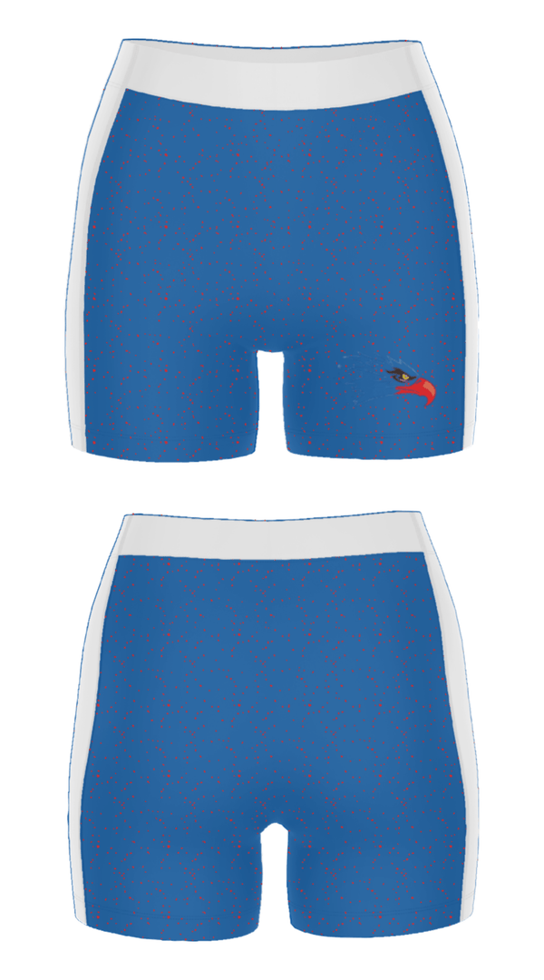 Women's Compression Shorts, Flat Rock Middle School, Spirit Store, Teamtime, Team time, sublimation, custom sports apparel, team uniforms, spirit wear, spiritwear, sports uniforms, custom shirts, team store, custom team store, fundraiser sports, apparel fundraiser