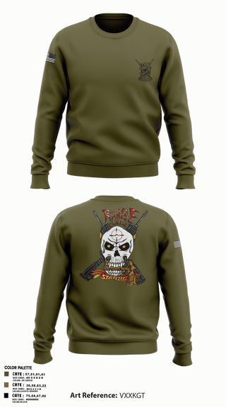 Crew Neck Sweatshirt, Range Company, Marines, Teamtime, Team time, sublimation, custom sports apparel, team uniforms, spirit wear, spiritwear, sports uniforms, custom shirts, team store, custom team store, fundraiser sports, apparel fundraiser