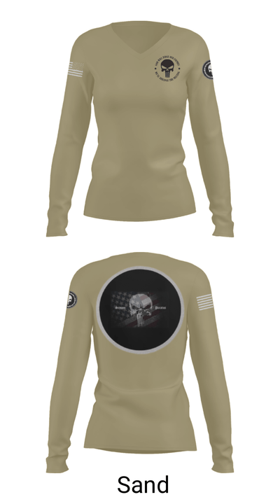 Sempter Paratus 12620472 Women's Long Sleeve V-neck Shirt - 47