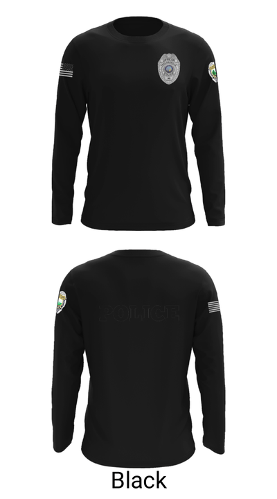 TAYLORSVILLE POLICE DEPARTMENT 5910107 Long Sleeve Performance Shirt - 19