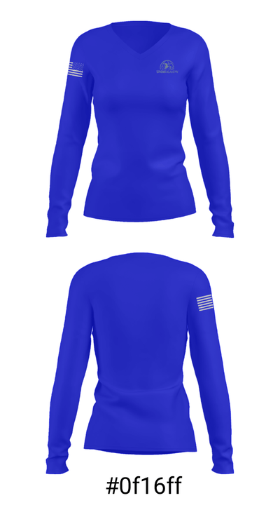 Sphinx Academy 17905082 Women's Long Sleeve V-neck Shirt - 20