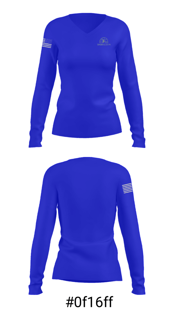 Women's Long Sleeve Vneck Shirt, Sphinx Academy, Spirit Store, Teamtime, Team time, sublimation, custom sports apparel, team uniforms, spirit wear, spiritwear, sports uniforms, custom shirts, team store, custom team store, fundraiser sports, apparel fundraiser