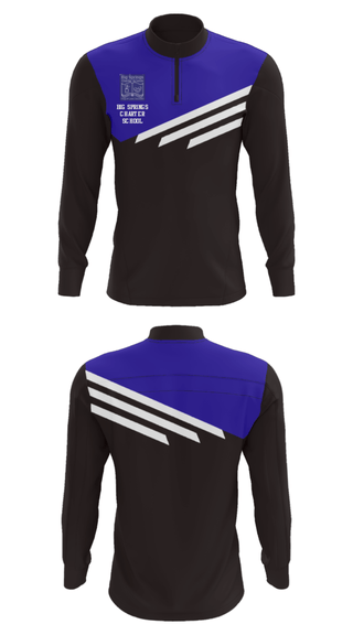 Quarter Zip Jacket, Big Springs Charter School, Spirit Store, Teamtime, Team time, sublimation, custom sports apparel, team uniforms, spirit wear, spiritwear, sports uniforms, custom shirts, team store, custom team store, fundraiser sports, apparel fundraiser