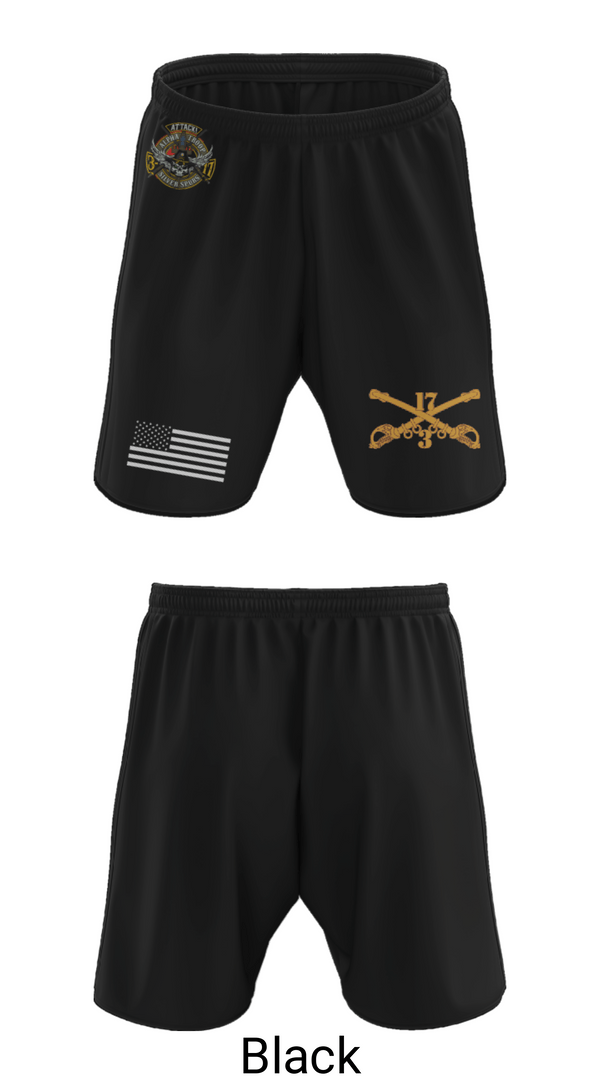Athletic Shorts With Pockets, A/3-17 ACS, Army, Teamtime, Team time, sublimation, custom sports apparel, team uniforms, spirit wear, spiritwear, sports uniforms, custom shirts, team store, custom team store, fundraiser sports, apparel fundraiser