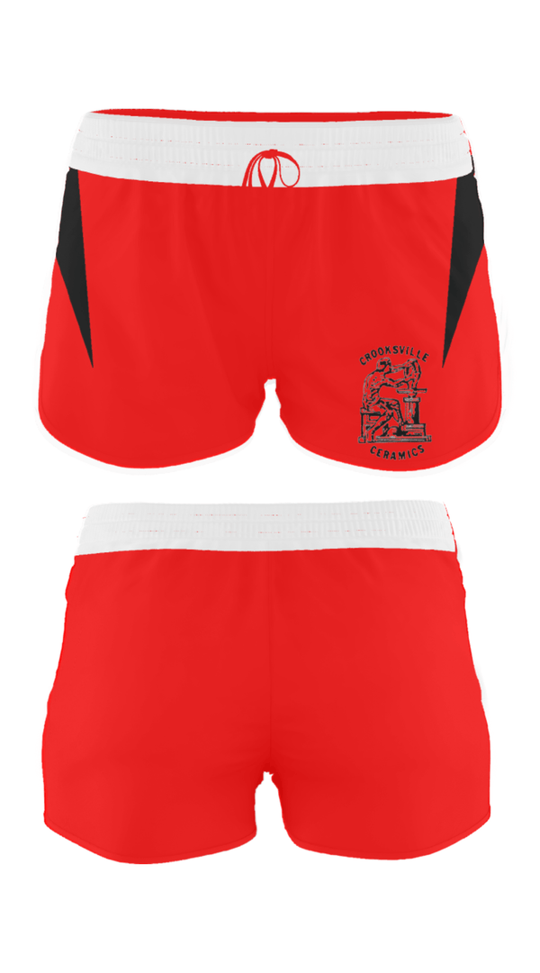 Women's Shorts, Crooksville High School Basketball, Men's Basketball, Teamtime, Team time, sublimation, custom sports apparel, team uniforms, spirit wear, spiritwear, sports uniforms, custom shirts, team store, custom team store, fundraiser sports, apparel fundraiser