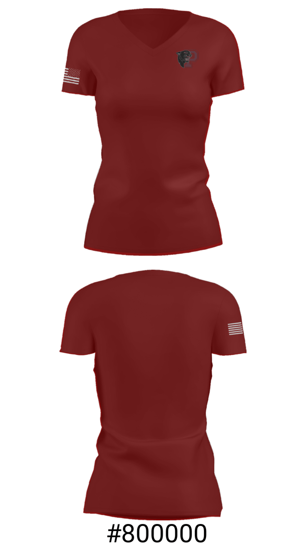 Women's Short Sleeve Vneck Shirt, Princeton High School Baketball, Men's Basketball, Teamtime, Team time, sublimation, custom sports apparel, team uniforms, spirit wear, spiritwear, sports uniforms, custom shirts, team store, custom team store, fundraiser sports, apparel fundraiser