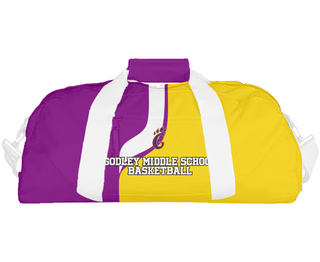 Duffle Bag, Godley Middle School Basketball, Women's Basketball, Teamtime, Team time, sublimation, custom sports apparel, team uniforms, spirit wear, spiritwear, sports uniforms, custom shirts, team store, custom team store, fundraiser sports, apparel fundraiser