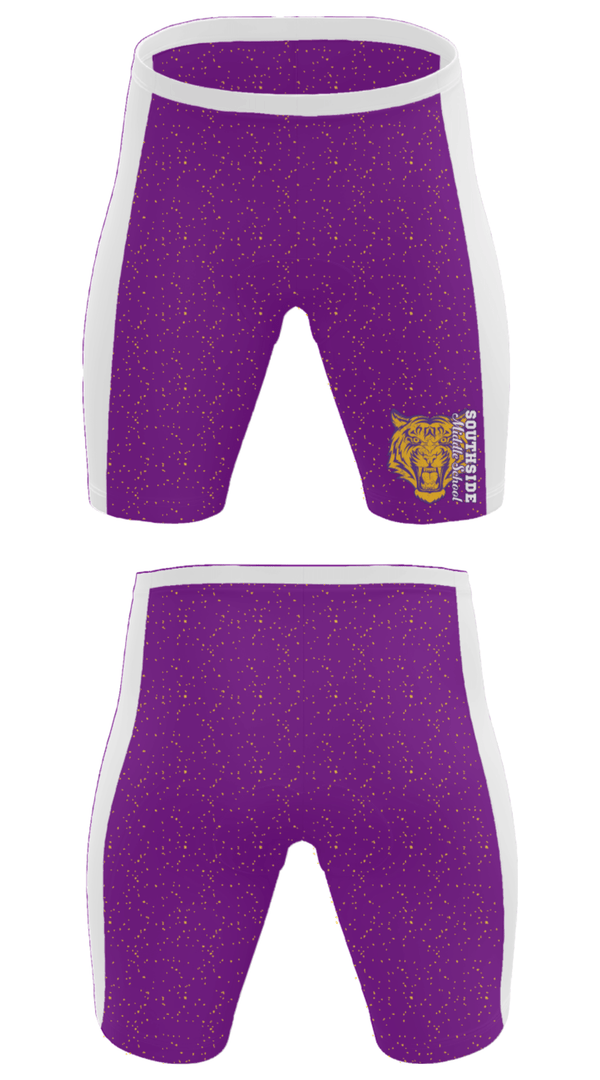 Men's Compression Shorts, Southside Middle School, Spirit Store, Teamtime, Team time, sublimation, custom sports apparel, team uniforms, spirit wear, spiritwear, sports uniforms, custom shirts, team store, custom team store, fundraiser sports, apparel fundraiser