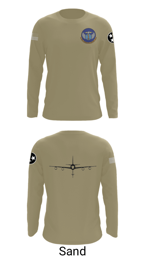 Long Sleeve Performance Shirt, 134 Operations Support Squadron, Air Force, Teamtime, Team time, sublimation, custom sports apparel, team uniforms, spirit wear, spiritwear, sports uniforms, custom shirts, team store, custom team store, fundraiser sports, apparel fundraiser