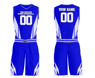 Womens Reversible Basketball Jersey, Vhm Christian School Basketball, Men's Basketball, Teamtime, Team time, sublimation, custom sports apparel, team uniforms, spirit wear, spiritwear, sports uniforms, custom shirts, team store, custom team store, fundraiser sports, apparel fundraiser