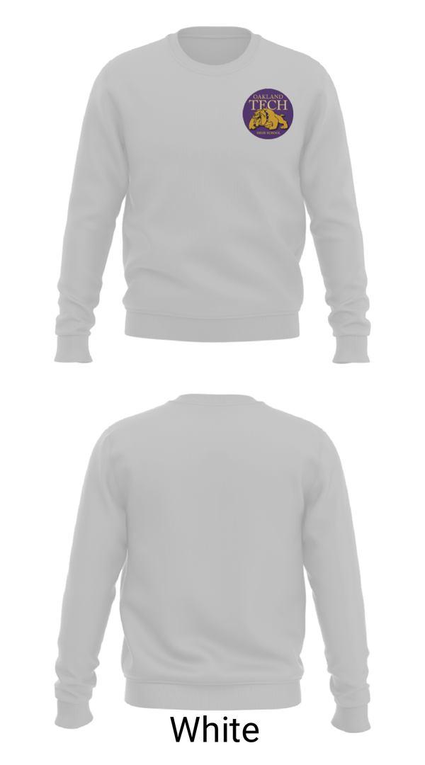 Crew Neck Sweatshirt, Oakland Technical High School Swimming, Swimming, Teamtime, Team time, sublimation, custom sports apparel, team uniforms, spirit wear, spiritwear, sports uniforms, custom shirts, team store, custom team store, fundraiser sports, apparel fundraiser