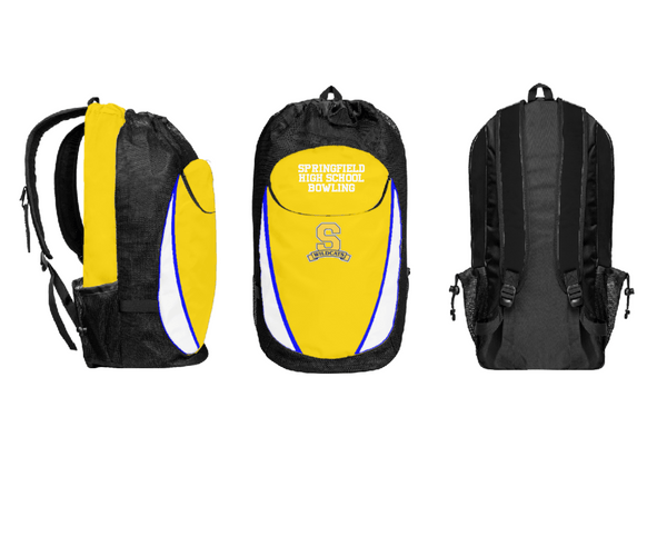 Gear Bag, Springfield High School Bowling, Bowling, Teamtime, Team time, sublimation, custom sports apparel, team uniforms, spirit wear, spiritwear, sports uniforms, custom shirts, team store, custom team store, fundraiser sports, apparel fundraiser
