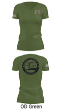 A Co 1-13 AVN REGT 59658620 Women's Short Sleeve V-neck Shirt - 28