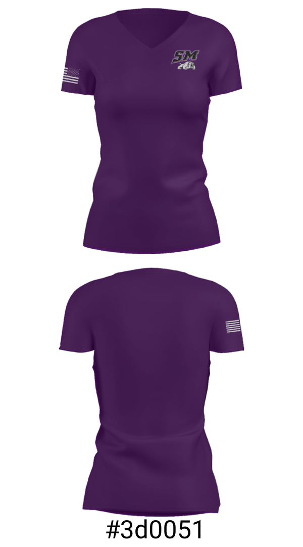 Women's Short Sleeve Vneck Shirt, Susan Moore, Spirit Store, Teamtime, Team time, sublimation, custom sports apparel, team uniforms, spirit wear, spiritwear, sports uniforms, custom shirts, team store, custom team store, fundraiser sports, apparel fundraiser