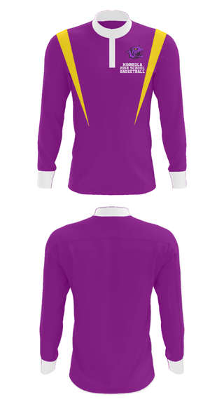 Quarter Zip Jacket, Minneola High School Basketball, Men's Basketball, Teamtime, Team time, sublimation, custom sports apparel, team uniforms, spirit wear, spiritwear, sports uniforms, custom shirts, team store, custom team store, fundraiser sports, apparel fundraiser