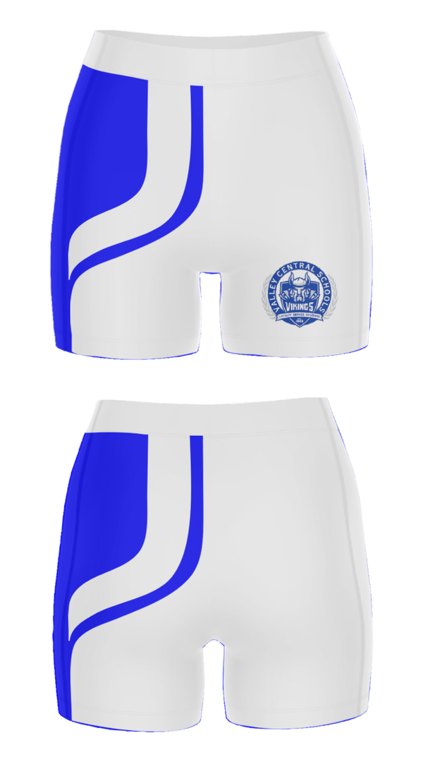 Women's Compression Shorts, Valley Central High School Basketball, Men's Basketball, Teamtime, Team time, sublimation, custom sports apparel, team uniforms, spirit wear, spiritwear, sports uniforms, custom shirts, team store, custom team store, fundraiser sports, apparel fundraiser