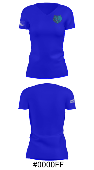 Sylvan Hills High School Wrestling 34797406 Women's Short Sleeve V-neck Shirt - 21