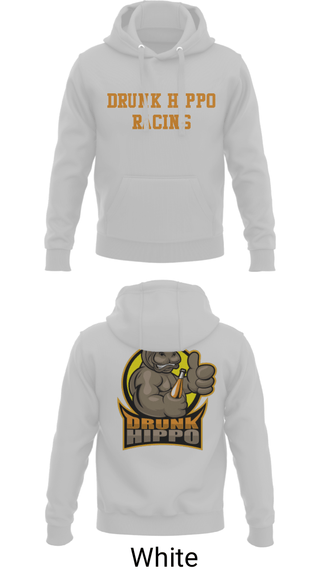 Hoodie, Drunk Hippo Racing, , Teamtime, Team time, sublimation, custom sports apparel, team uniforms, spirit wear, spiritwear, sports uniforms, custom shirts, team store, custom team store, fundraiser sports, apparel fundraiser