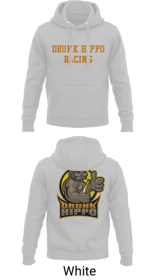 Hoodie, Drunk Hippo Racing, , Teamtime, Team time, sublimation, custom sports apparel, team uniforms, spirit wear, spiritwear, sports uniforms, custom shirts, team store, custom team store, fundraiser sports, apparel fundraiser