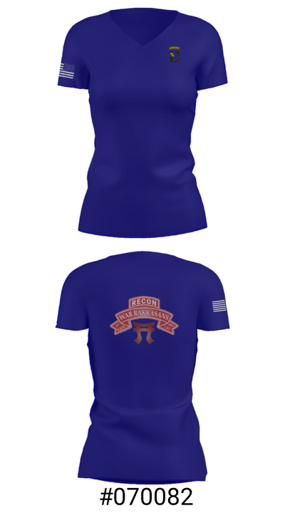 1-33 CAV 83139325 Women's Short Sleeve V-neck Shirt - 4