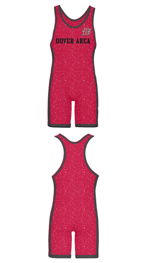 Wrestling Singlet, Dover Area High School Wrestling, Wrestling, Teamtime, Team time, sublimation, custom sports apparel, team uniforms, spirit wear, spiritwear, sports uniforms, custom shirts, team store, custom team store, fundraiser sports, apparel fundraiser