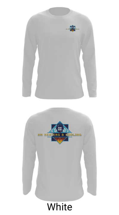 HN Heating & Cooling 85380303 Long Sleeve Performance Shirt - 4