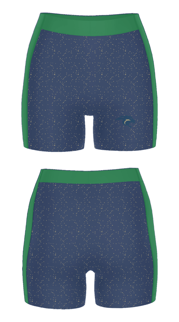 Women's Compression Shorts, John Paul Ii Catholic High School, Spirit Store, Teamtime, Team time, sublimation, custom sports apparel, team uniforms, spirit wear, spiritwear, sports uniforms, custom shirts, team store, custom team store, fundraiser sports, apparel fundraiser