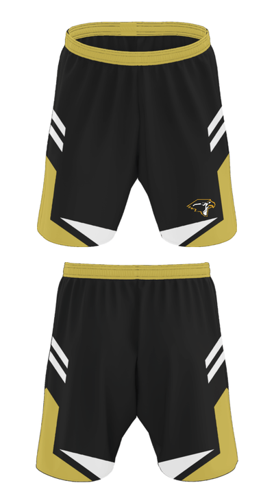 Burlington Township High School Wrestling 96364477 Athletic Shorts With Pockets - 32
