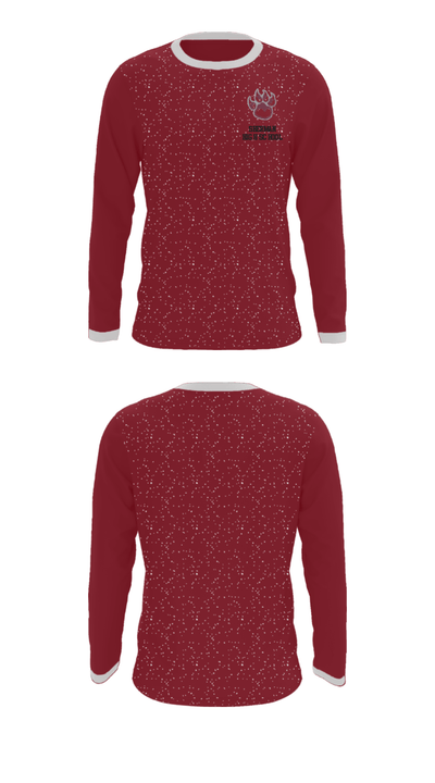 Sherman High School 29211015 Long Sleeve Performance Shirt - 34