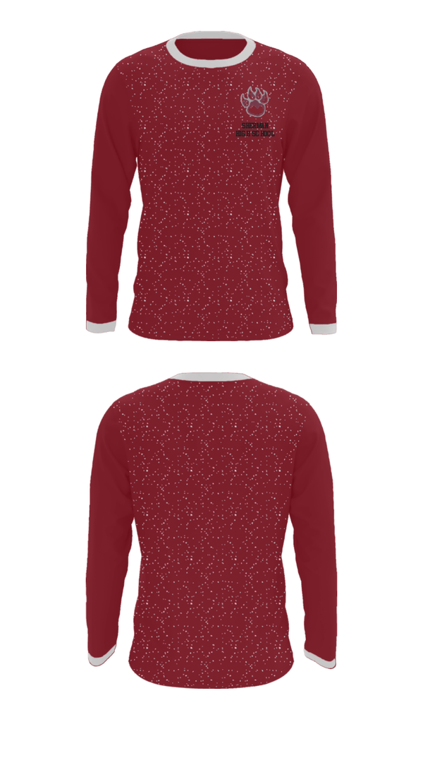 Long Sleeve Performance Shirt, Sherman High School, Spirit Store, Teamtime, Team time, sublimation, custom sports apparel, team uniforms, spirit wear, spiritwear, sports uniforms, custom shirts, team store, custom team store, fundraiser sports, apparel fundraiser