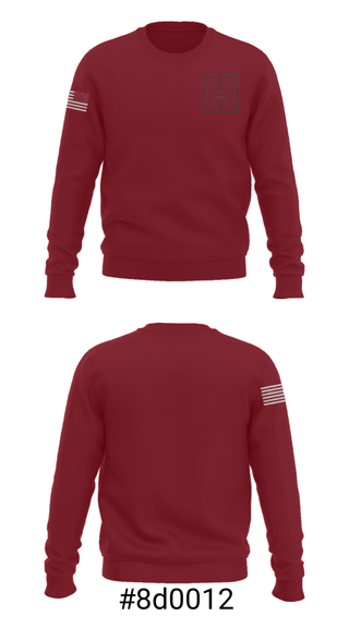 Crew Neck Sweatshirt, Havana Junior High School, Spirit Store, Teamtime, Team time, sublimation, custom sports apparel, team uniforms, spirit wear, spiritwear, sports uniforms, custom shirts, team store, custom team store, fundraiser sports, apparel fundraiser