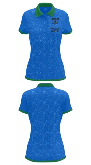 Women's Short Sleeve Performance Polo, L'Anse Creuse High School Wrestling, Wrestling, Teamtime, Team time, sublimation, custom sports apparel, team uniforms, spirit wear, spiritwear, sports uniforms, custom shirts, team store, custom team store, fundraiser sports, apparel fundraiser