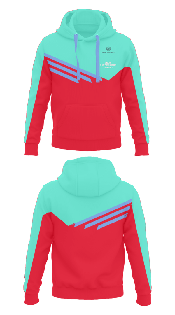 Hoodie, Amigos Painters, , Teamtime, Team time, sublimation, custom sports apparel, team uniforms, spirit wear, spiritwear, sports uniforms, custom shirts, team store, custom team store, fundraiser sports, apparel fundraiser
