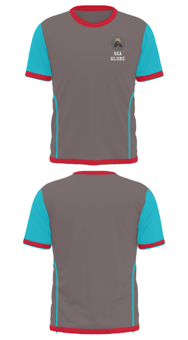 Short Sleeve Performance Shirt, Sea globe, , Teamtime, Team time, sublimation, custom sports apparel, team uniforms, spirit wear, spiritwear, sports uniforms, custom shirts, team store, custom team store, fundraiser sports, apparel fundraiser