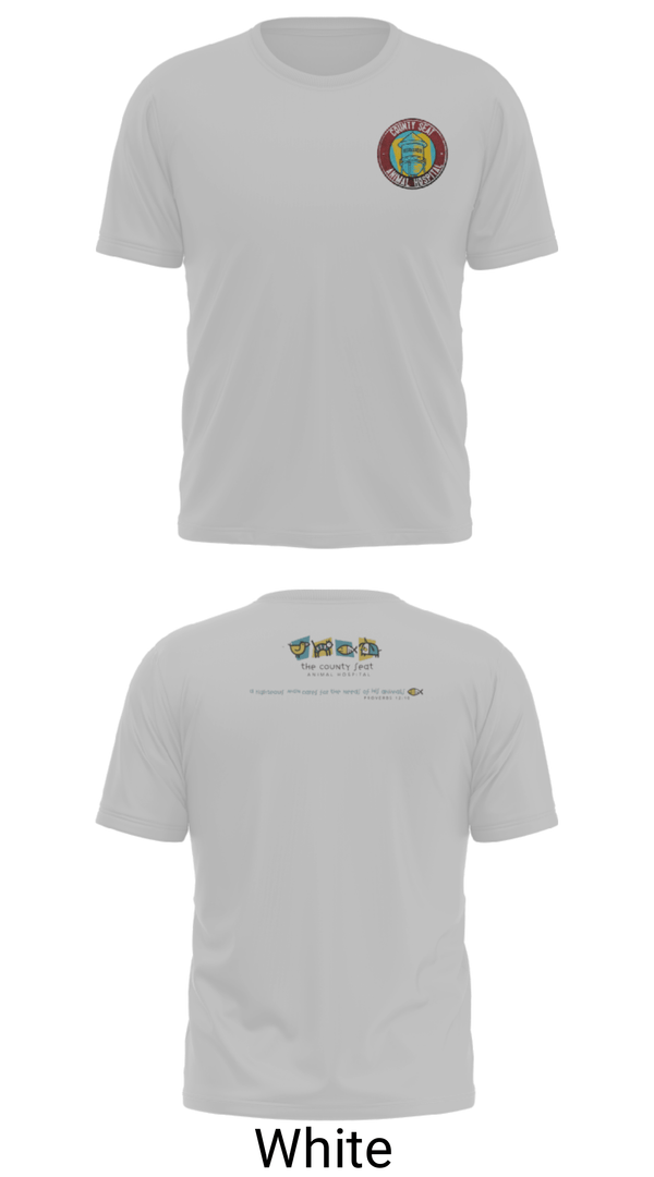 Short Sleeve Performance Shirt, County Seat Animal HospitalCounty Seat Animal Hospital, , Teamtime, Team time, sublimation, custom sports apparel, team uniforms, spirit wear, spiritwear, sports uniforms, custom shirts, team store, custom team store, fundraiser sports, apparel fundraiser