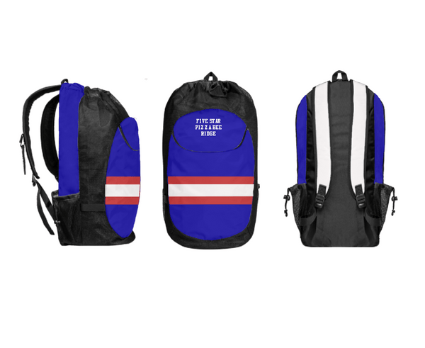 Gear Bag, Five Star Pizza Bee Ridge, , Teamtime, Team time, sublimation, custom sports apparel, team uniforms, spirit wear, spiritwear, sports uniforms, custom shirts, team store, custom team store, fundraiser sports, apparel fundraiser