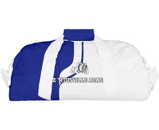 Duffle Bag, The Titusville Academy, Spirit Store, Teamtime, Team time, sublimation, custom sports apparel, team uniforms, spirit wear, spiritwear, sports uniforms, custom shirts, team store, custom team store, fundraiser sports, apparel fundraiser