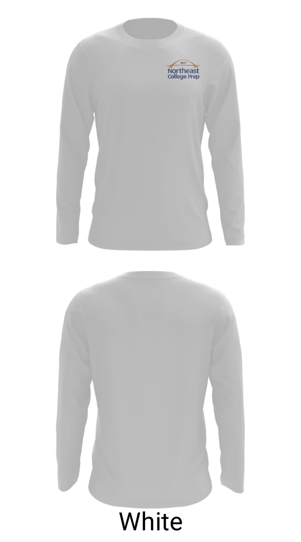 Long Sleeve Performance Shirt, Northeast College Preparatory Charter School, Spirit Store, Teamtime, Team time, sublimation, custom sports apparel, team uniforms, spirit wear, spiritwear, sports uniforms, custom shirts, team store, custom team store, fundraiser sports, apparel fundraiser